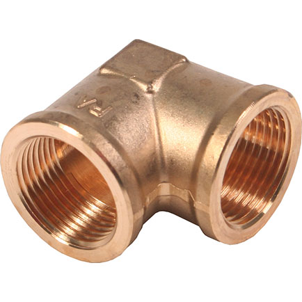 015480 haakse bocht 90° inschroef M22x1.5 Raufoss - Afbeelding 1