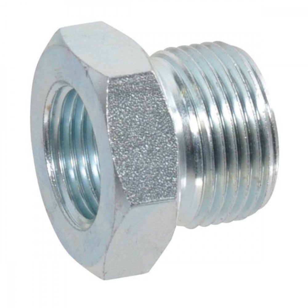 015507 verloop van 1/4" inw naar 1/2" uitw - Afbeelding 1
