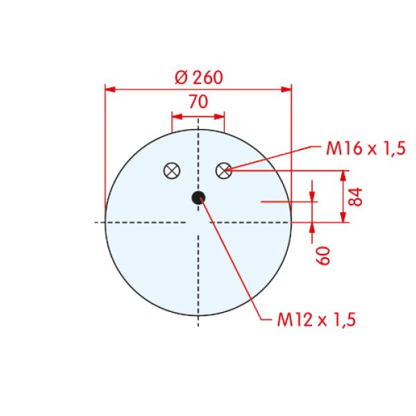 luchtbalg MAN TGA/TGS/TGX - Afbeelding 3