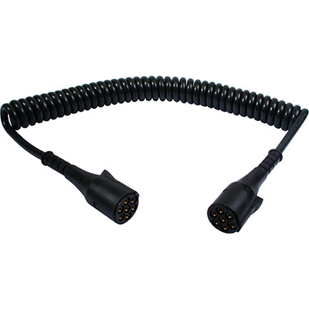 05089 electrospiraal verlichting 24V Euro "N" 3.5mtr 7-polig - Afbeelding 1