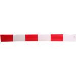 tape rood/wit per meter 1000x45mm