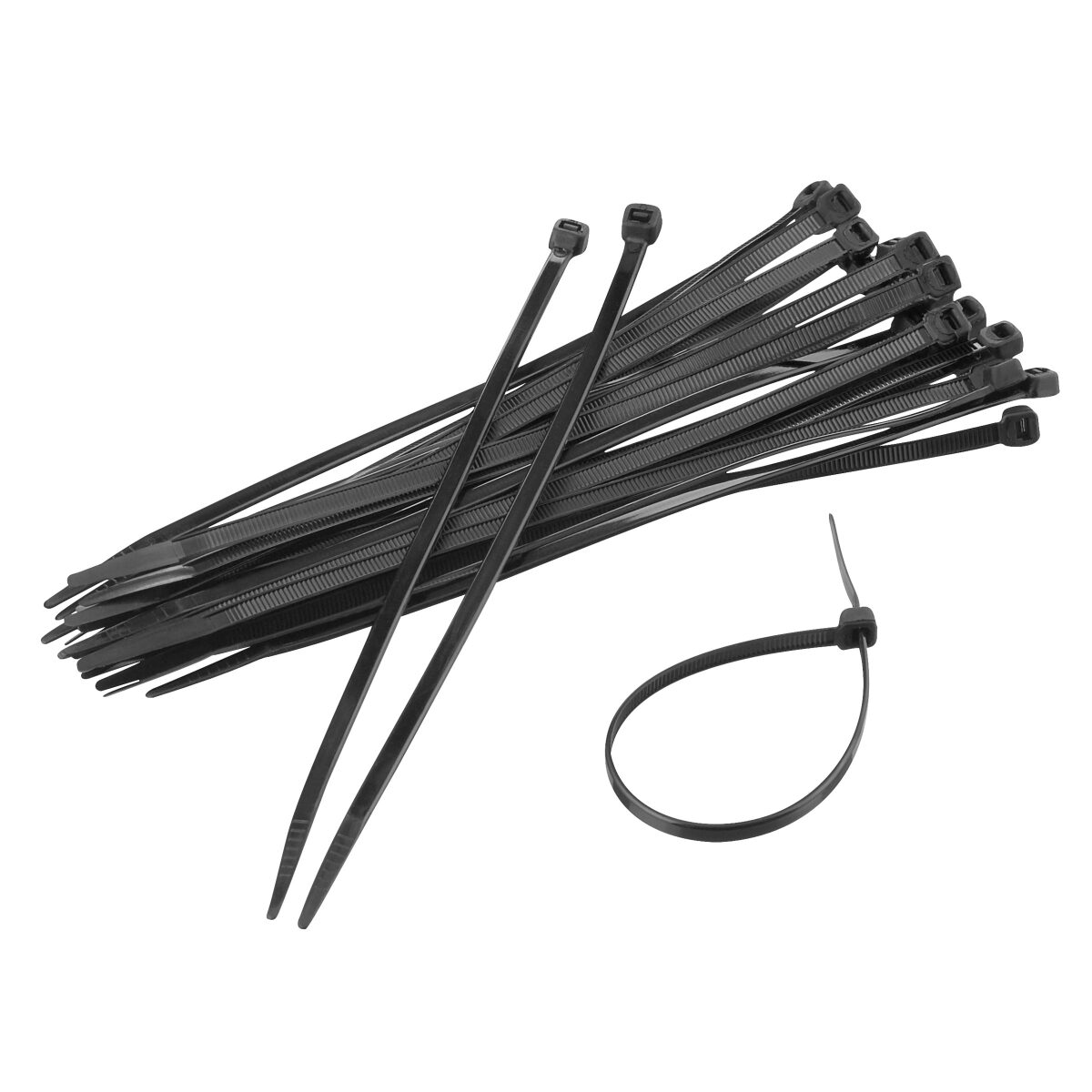 Aparoli Kabelbinder 540 X 7,5 Mm – 100 Stück, Schwarz | Aus Reinem Polyamid 6.6, Witterungsbeständig | Für Innen & Außen