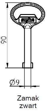 Emka baardsleutel Ø5mm - Afbeelding 3