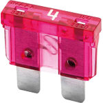 steekzekering 4A oranje / prijs/verpakt per 100 stuks