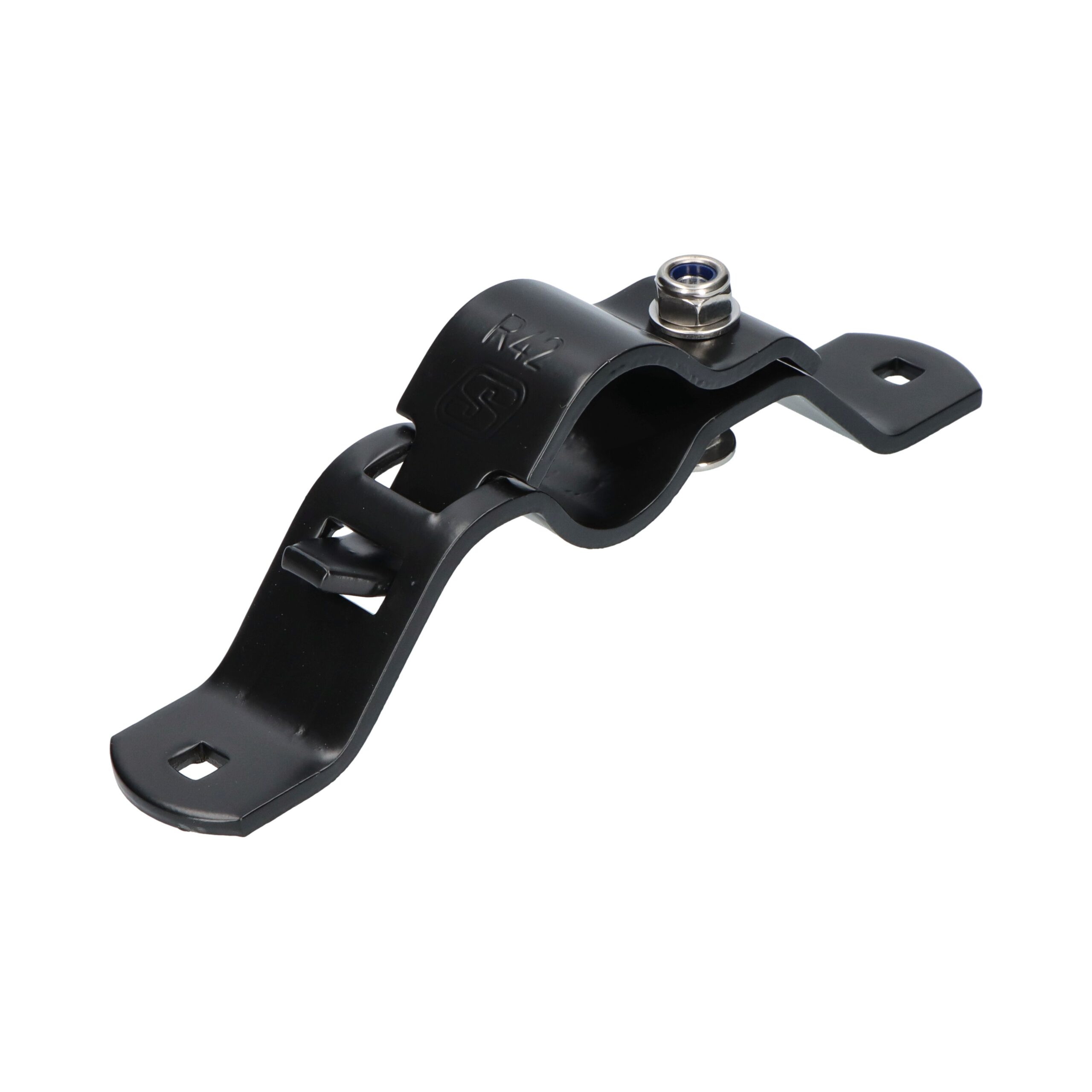 1400008a spatbordsteun vast kort Ø 42mm - Afbeelding 1