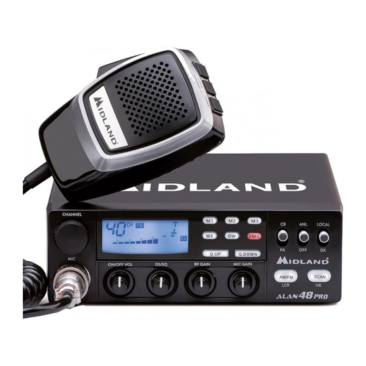 Midland 48 PRO 27MC   12/24Volt - Afbeelding 1