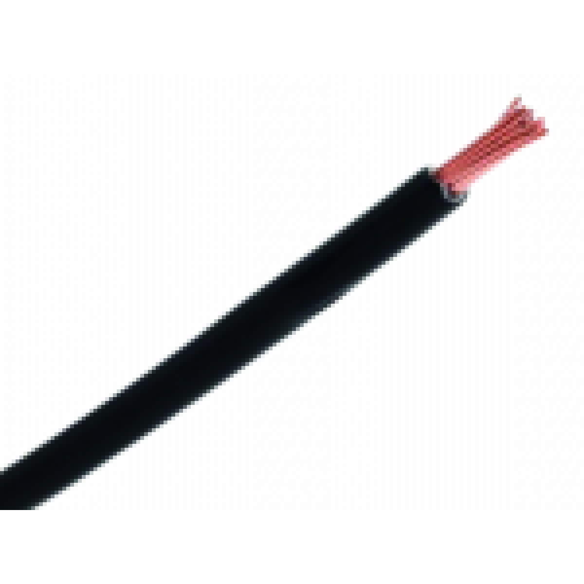 Montagedraad 4 mm² zwart / per 50mtr - Afbeelding 1