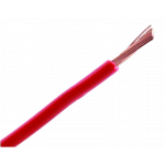 21634 Montagedraad 4 mm² rood / per 50mtr - Afbeelding 1