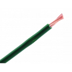 21637 Montagedraad 1,5 mm² groen / per 100mtr - Afbeelding 1