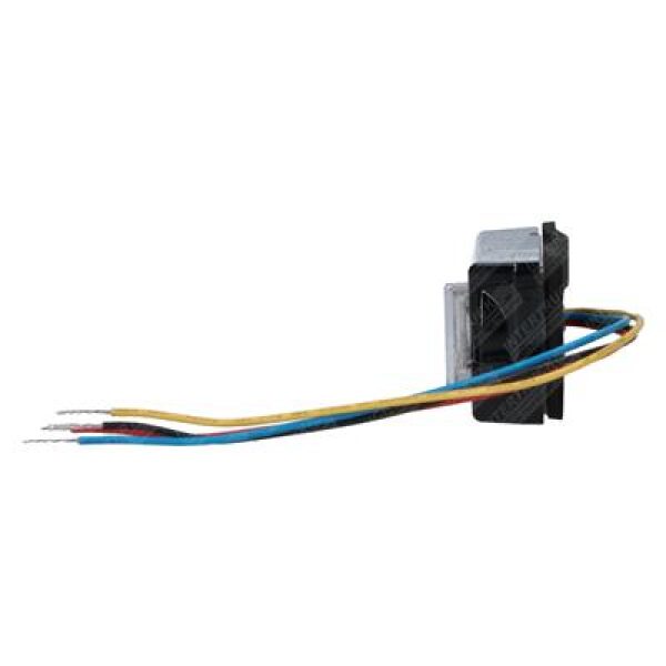 led flitslamp 4 leds 12/24V oranje E4-7688