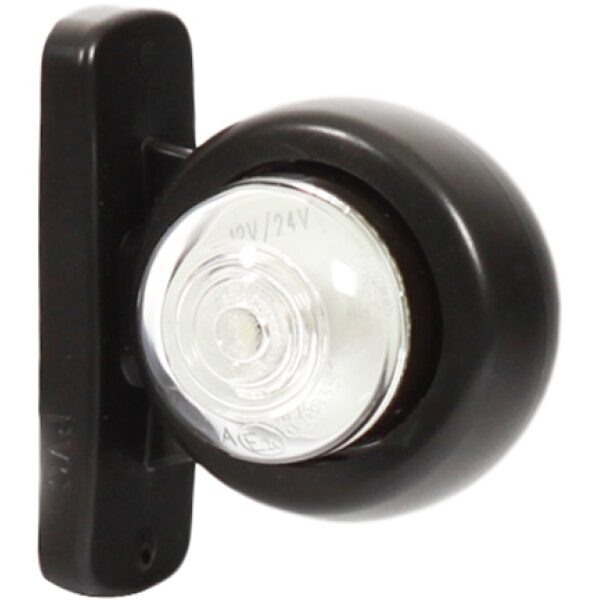 led breedtelamp 12/24V kort rood/wit