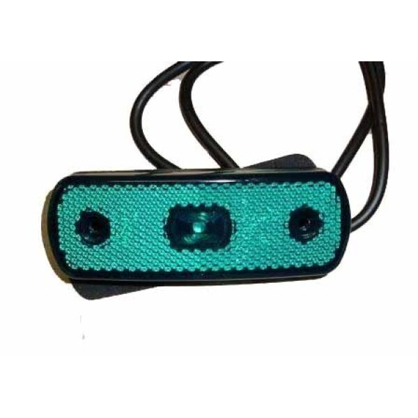 led toplamp groen ABS 12/24V-0