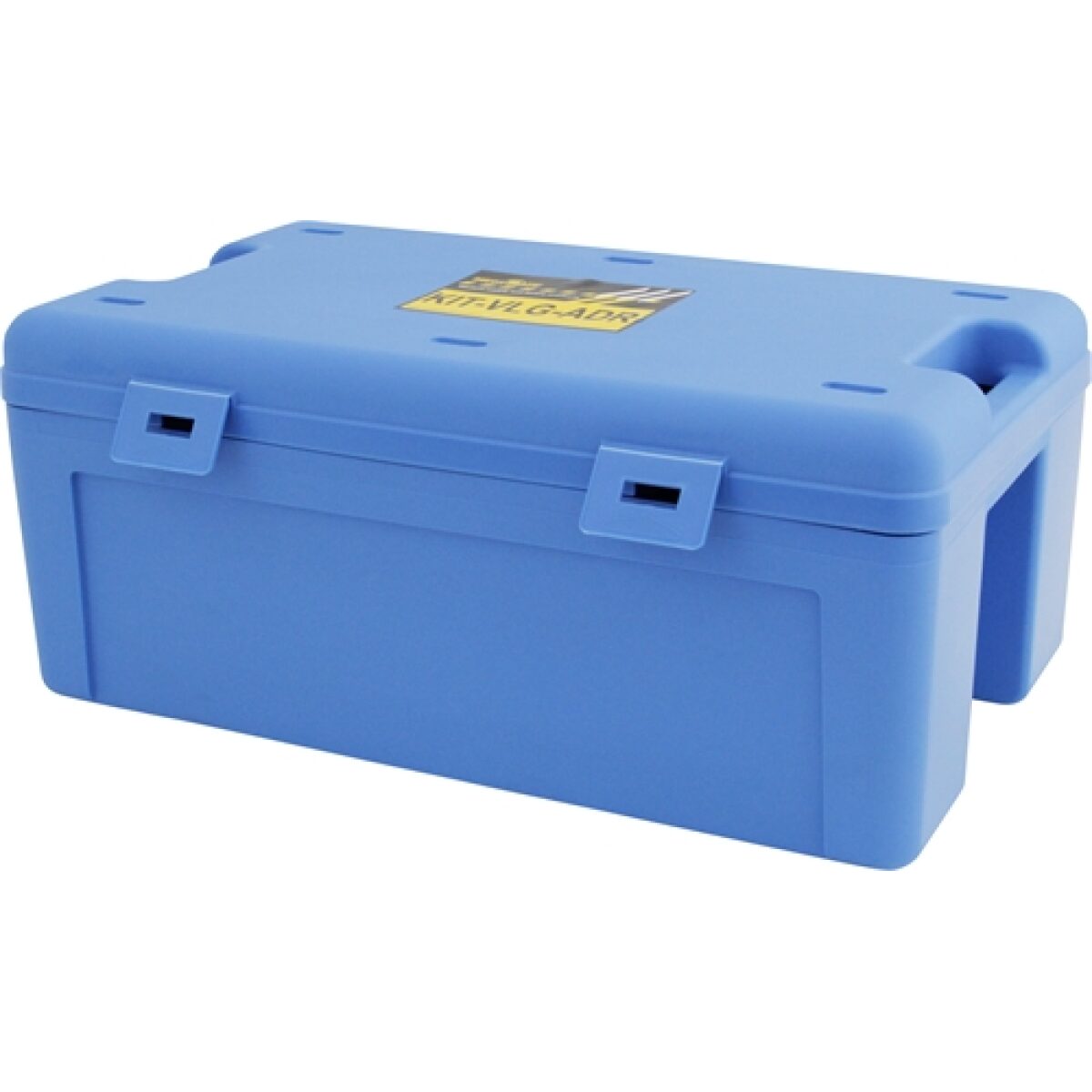ADR koffer leeg / box blauw t.b.v. gevaarlijke stoffen - Afbeelding 1