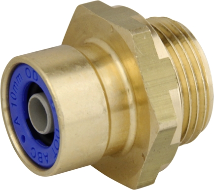 Inschroefkoppeling Raufoss M22-Ø10x1.5 leiding