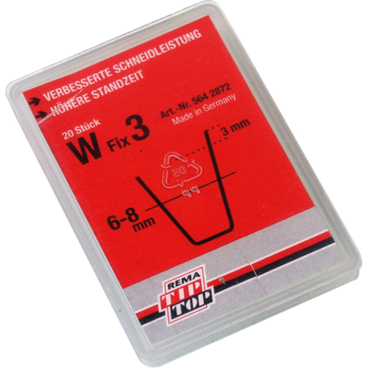 bandenopsnijmesjes W3 - Afbeelding 1