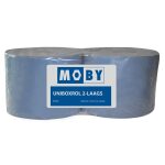 industrie-papier 2-laags blauw per 2 stuks