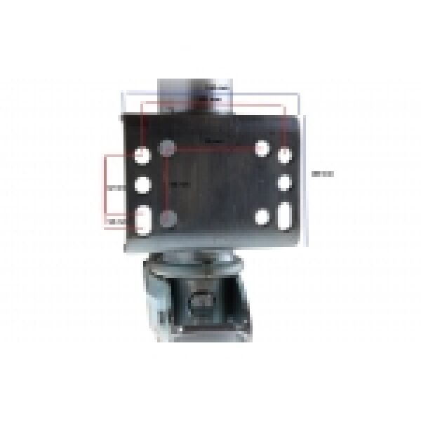 neuswiel inklapbaar buis Ø60mm - Afbeelding 3