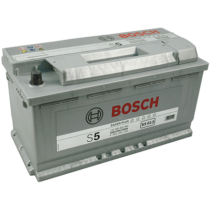 60044 accu 12V 100AH +rechts - Afbeelding 1