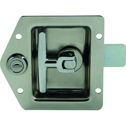 755399 inbouwsluiting T-drop RVS 3-weg - Afbeelding 1