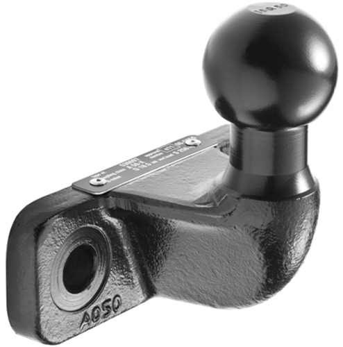 kogelkoppeling Ø50mm aanbouw verzinkt