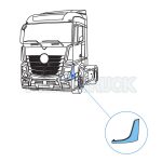 Bumperhoek Mercedes links 9608803905 - Afbeelding 3