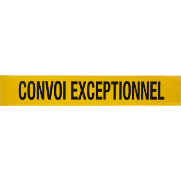 Bord convoi exceptionnel 1175x200x2mm