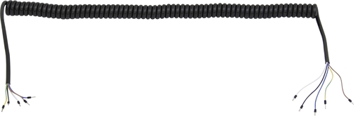 electrospiraal 5-aderig  5x0,75mm² 3mtr