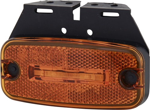 led zijmarkeringslamp Hella oranje 12/24V