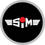 Toplamp led Sim rood 12/24V - Afbeelding 2