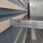 Spanplank 2400-2700mm aluminium uitvoering