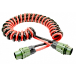 Nato laadstroomspiraal incl. stekkers 2x35mm²