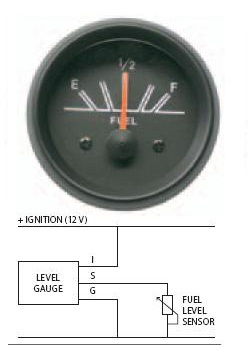 universele tankmeter vlotter set 12V-0