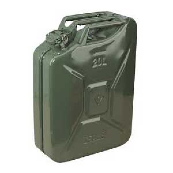 jerrycan 20l staal groen/army-0