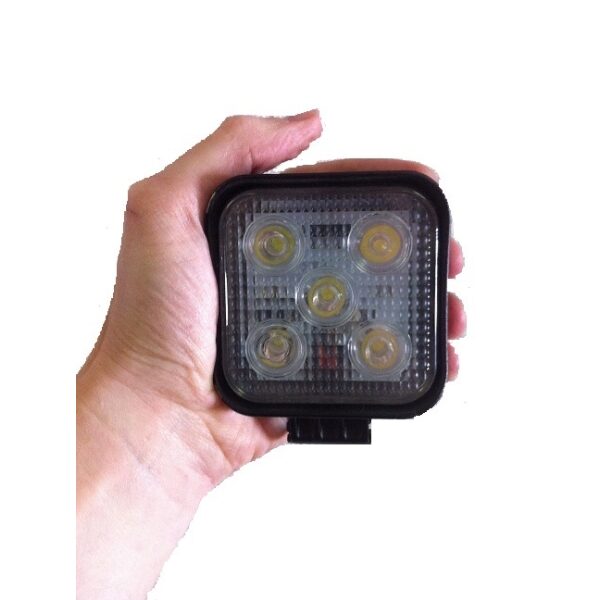 werklamp led 5x3W 975 lumen 8.5x8.5cm 10-30V-0