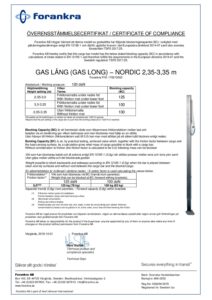 Safe load cargokeeper staal voet/voet 2350-3350mm - Afbeelding 4