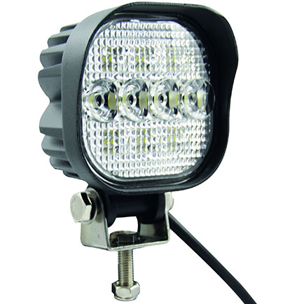 werklamp led 20W / 1600 Lumen 10 leds 10-30V