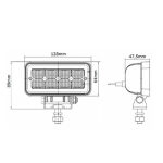 werklamp led 8- leds 10-30V - Afbeelding 3