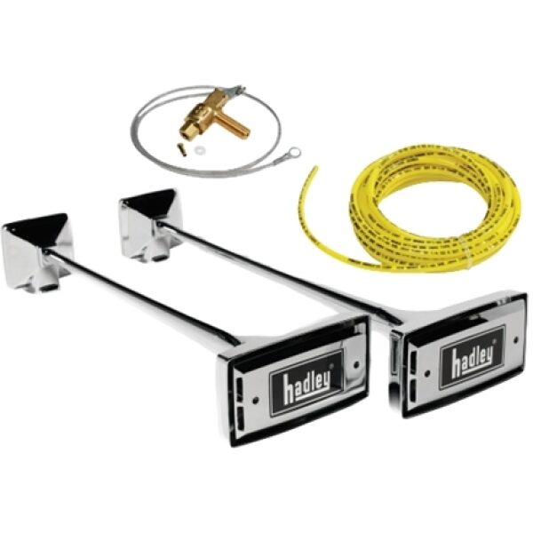 Luchthoornset Hadley bestaande uit 2 korte hoorns -0