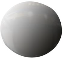 Hadley afdekplaat RVS Ø180mm