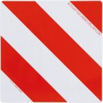 Lange ladingbord klasse2 423x423mm retro reflecterend