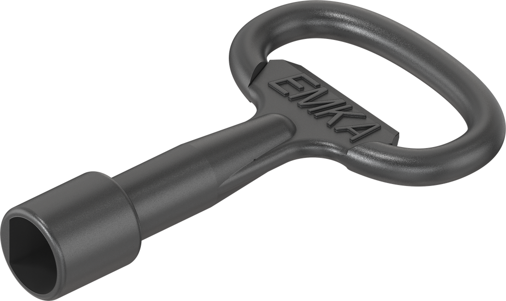 Emka kistsleutel halfrond Ø13mm