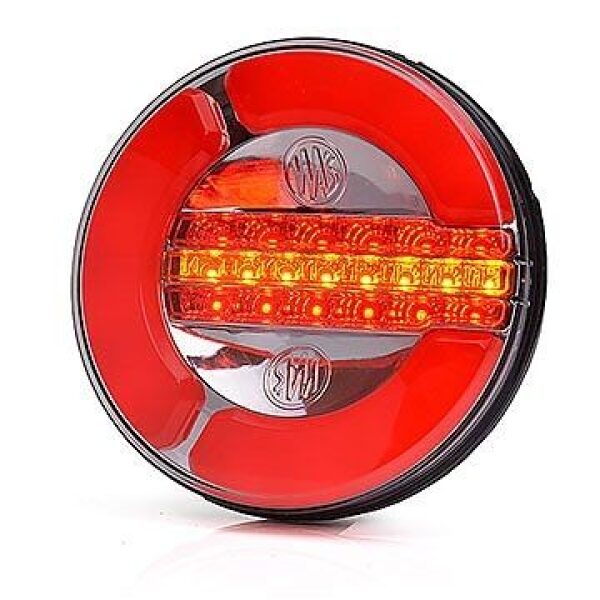 led achterlicht Ø140mm 10/30V neon IP68