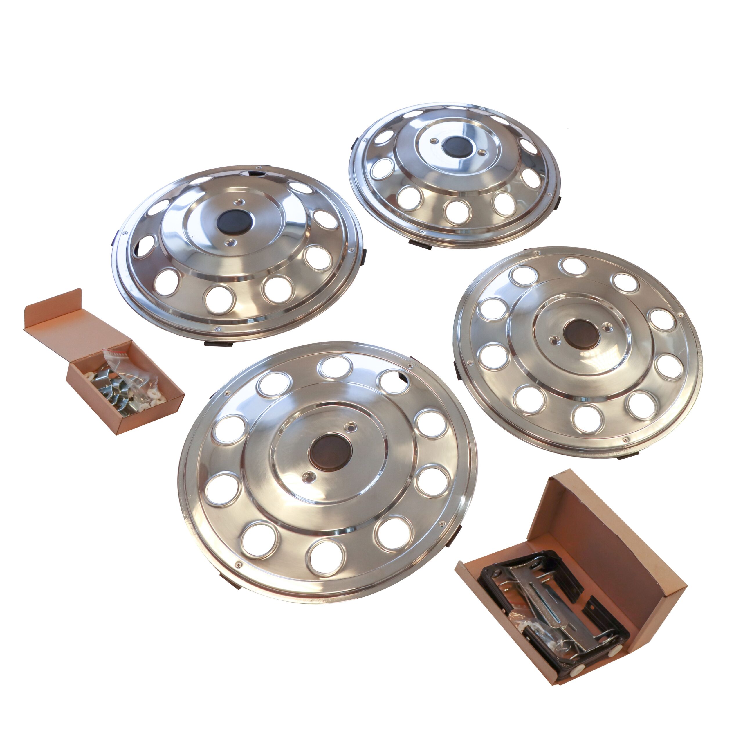 wieldopset Rally 16" gepolijst RVS