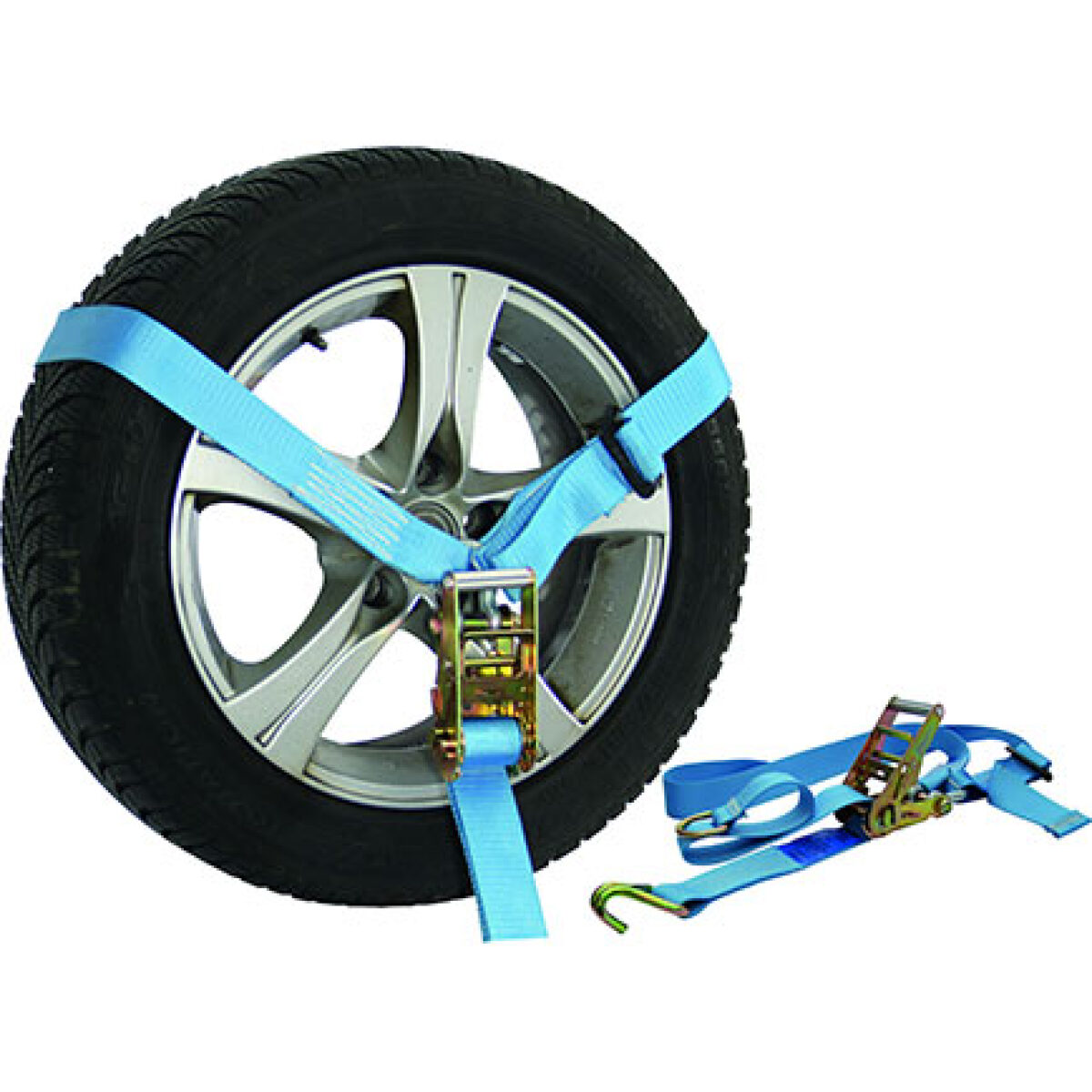 spanband voor autotransport div. bandenmaten - Afbeelding 2