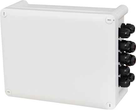 verbindingsdoos 240x190x90mm Le Grand compleet met PG-wartels -0