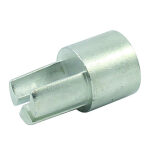 Adapter onder met tussenschot Ø34mm