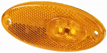led zijmarkeringslamp Hella 12/24V