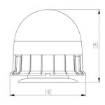 Led zwaailamp magnetisch 10-30V - Afbeelding 2