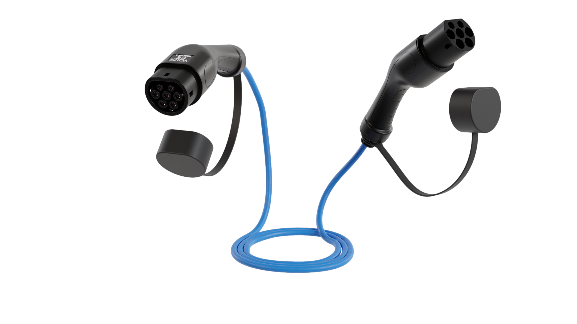 EV laadkabel type 2 fase 1 32Amp 5mtr.