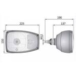 Koplamp universeel met knipperlicht L/R - Afbeelding 2